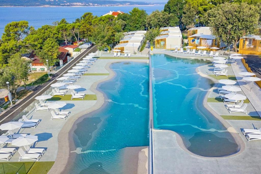 Sea House Shade, Pool & Jacuzzi - Privilege Point Camping & Villas Selce Buitenkant foto